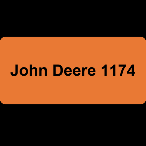 John Deere 1174